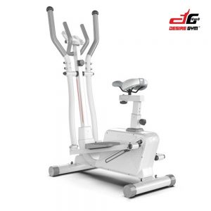 GYM & Fitness - Elliptical Bike White