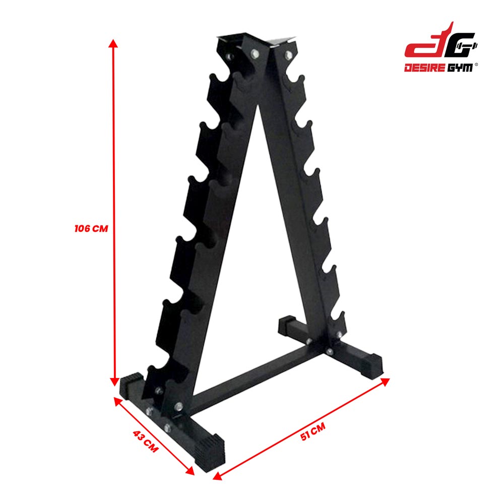 A-Frame Dumbbell Rack