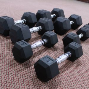 Hexagon Fixed Dumbbells (Demo Set)