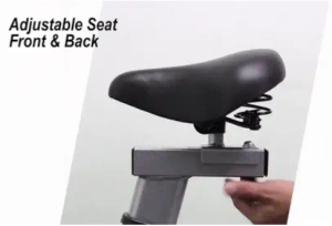 Exercise Bike Adjustable Seat front and back