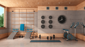 Setting gym room