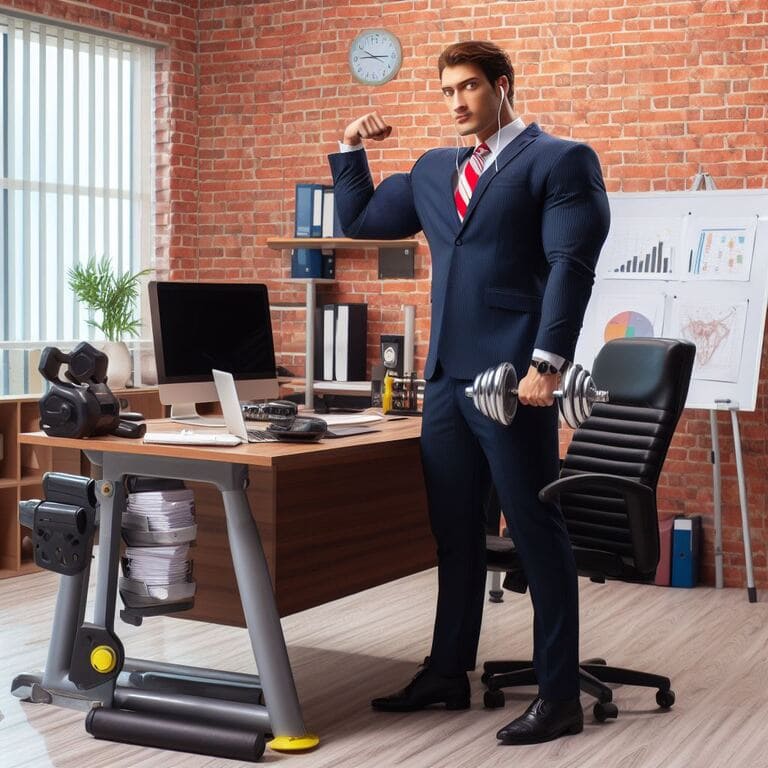 your very own office gym that's not just swole-worthy but also budget-friendly