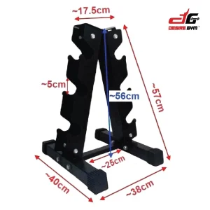 3 Pair Dumbbell Rack 2