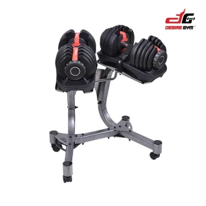 Adjustable Dumbbell Rack 2