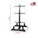 Olympic Bar & Weight Plate Rack 1