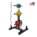 Olympic Bar & Weight Plate Rack 2