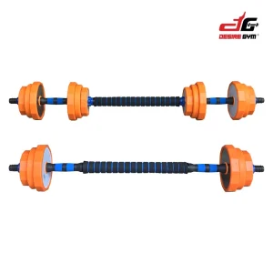 Rubber Dumbbell 20kg 3