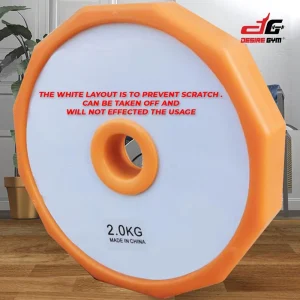Rubber Dumbbell 20kg 4