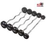 Round Fixed Barbell Curl
