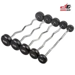 Round Fixed Barbell Curl